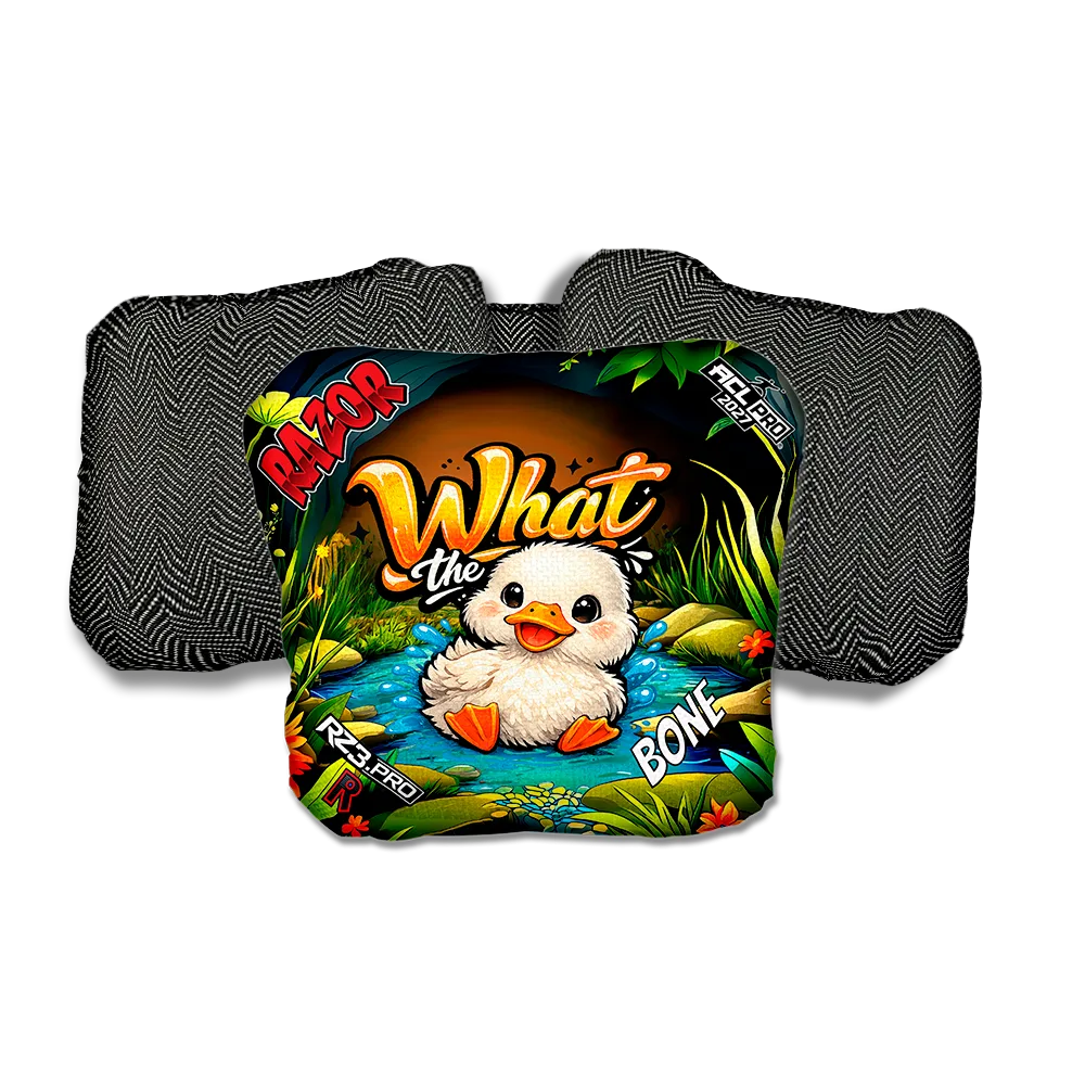 Bone PRO WTD Black Back Cornhole Bags