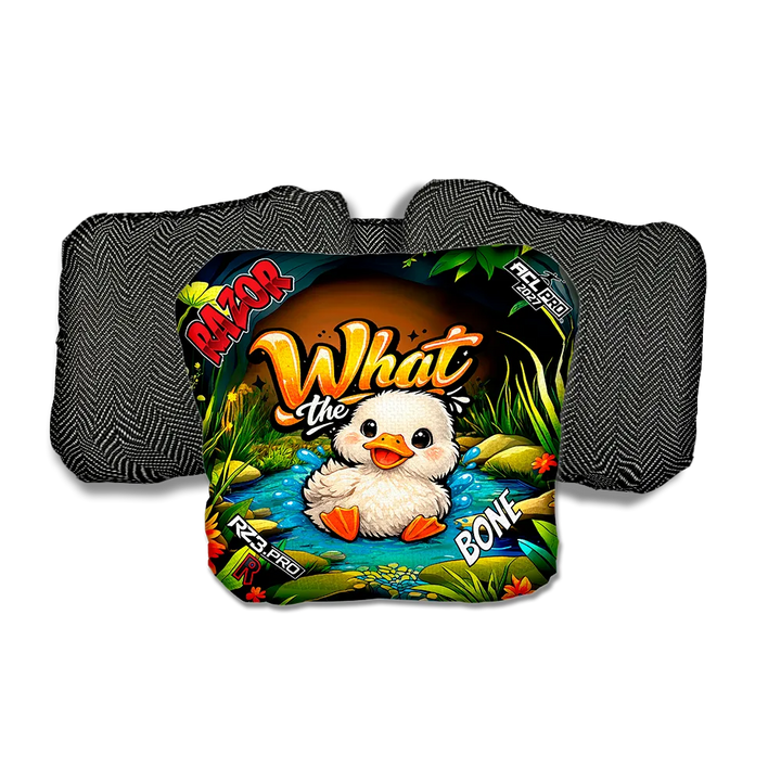 Bone PRO WTD Black Back Cornhole Bags