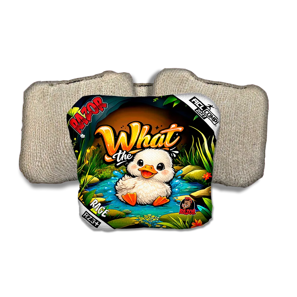 Rage COMP WTD Tan Back Cornhole Bags