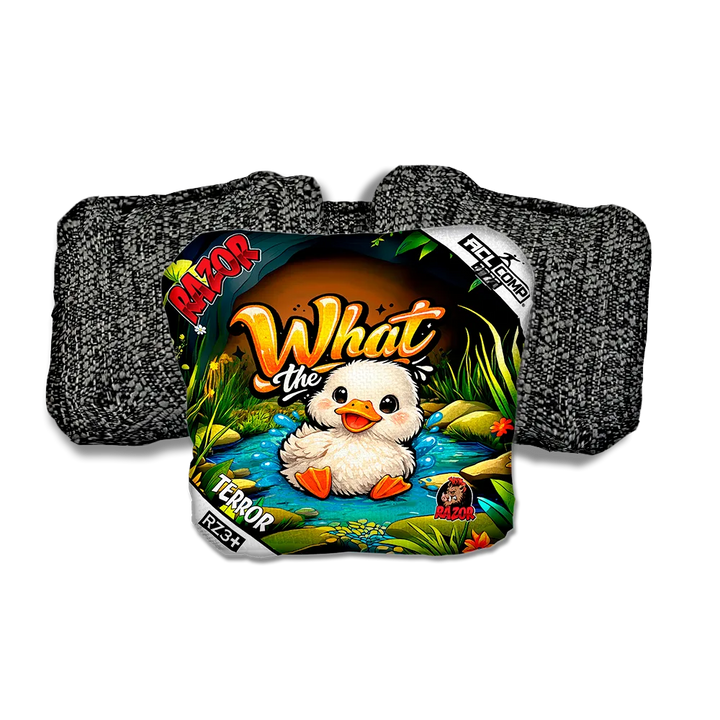 Terror COMP WTD Black Back Cornhole Bags