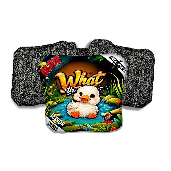 Terror COMP WTD Black Back Cornhole Bags