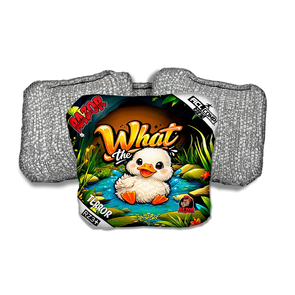 Terror COMP WTD Silver Back Cornhole Bags