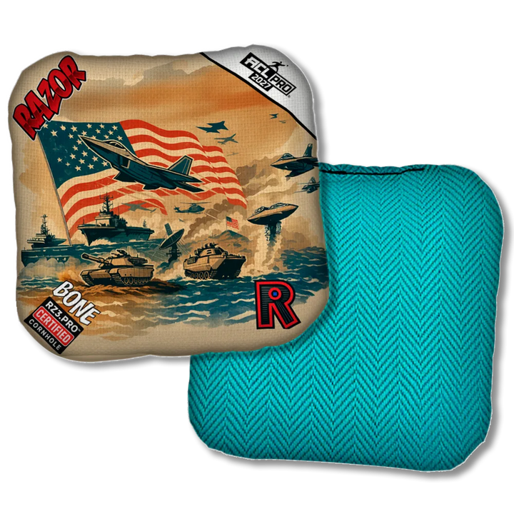 Bone PRO Warpath Teal Back Product View