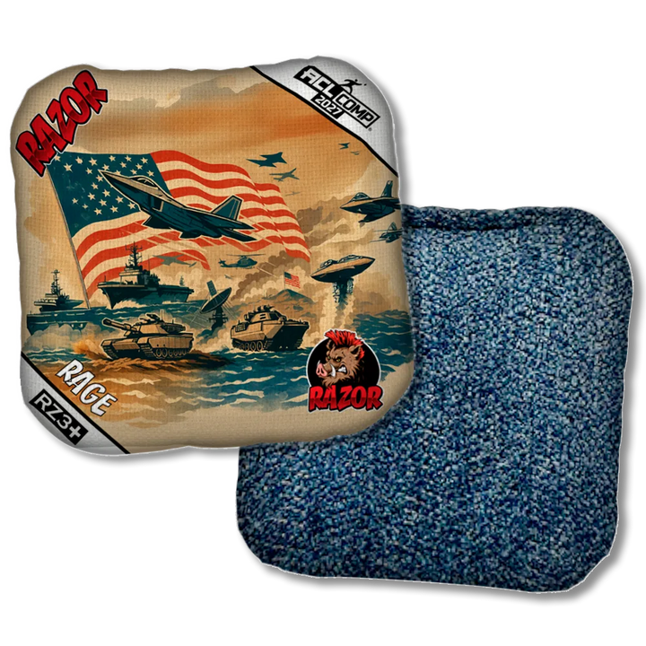 Rage COMP Warpath Blue Back Product View