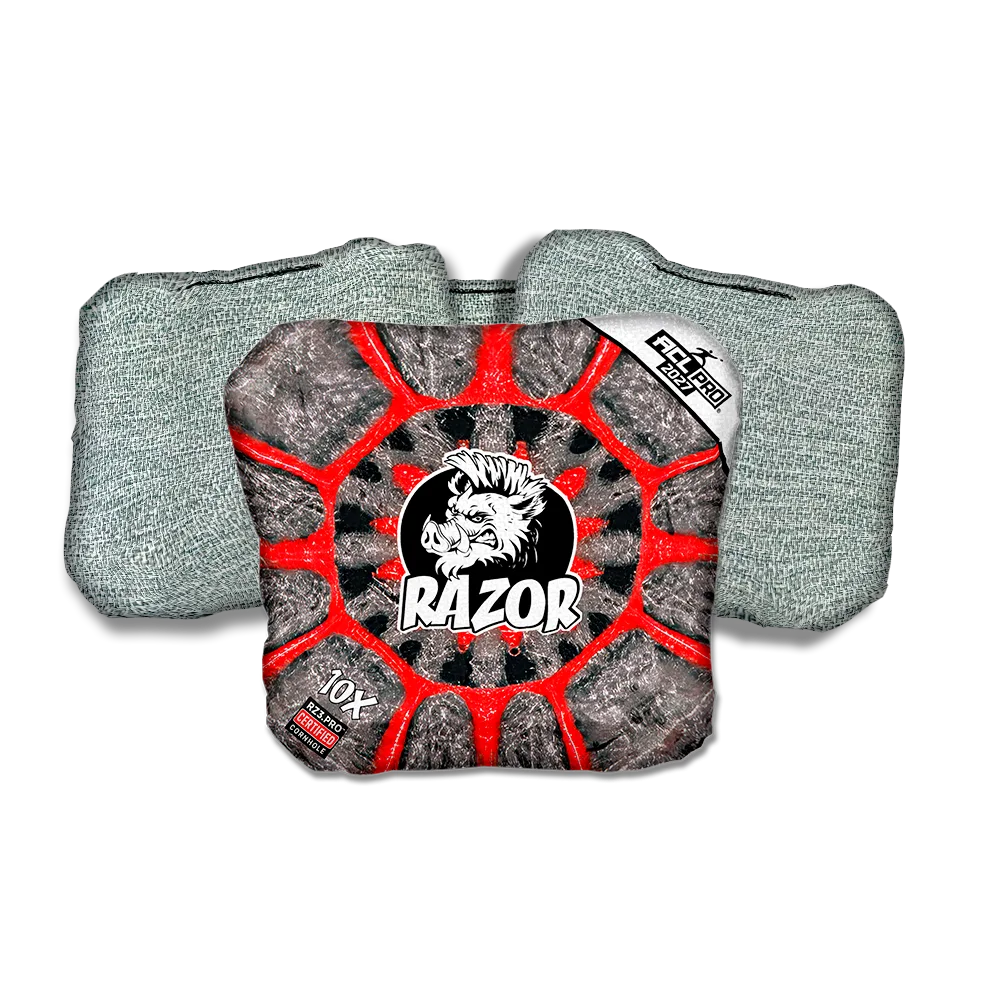 10 X PRO Web Light Back Cornhole Bags