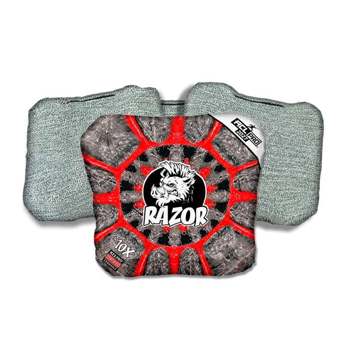10 X PRO Web Light Back Cornhole Bags