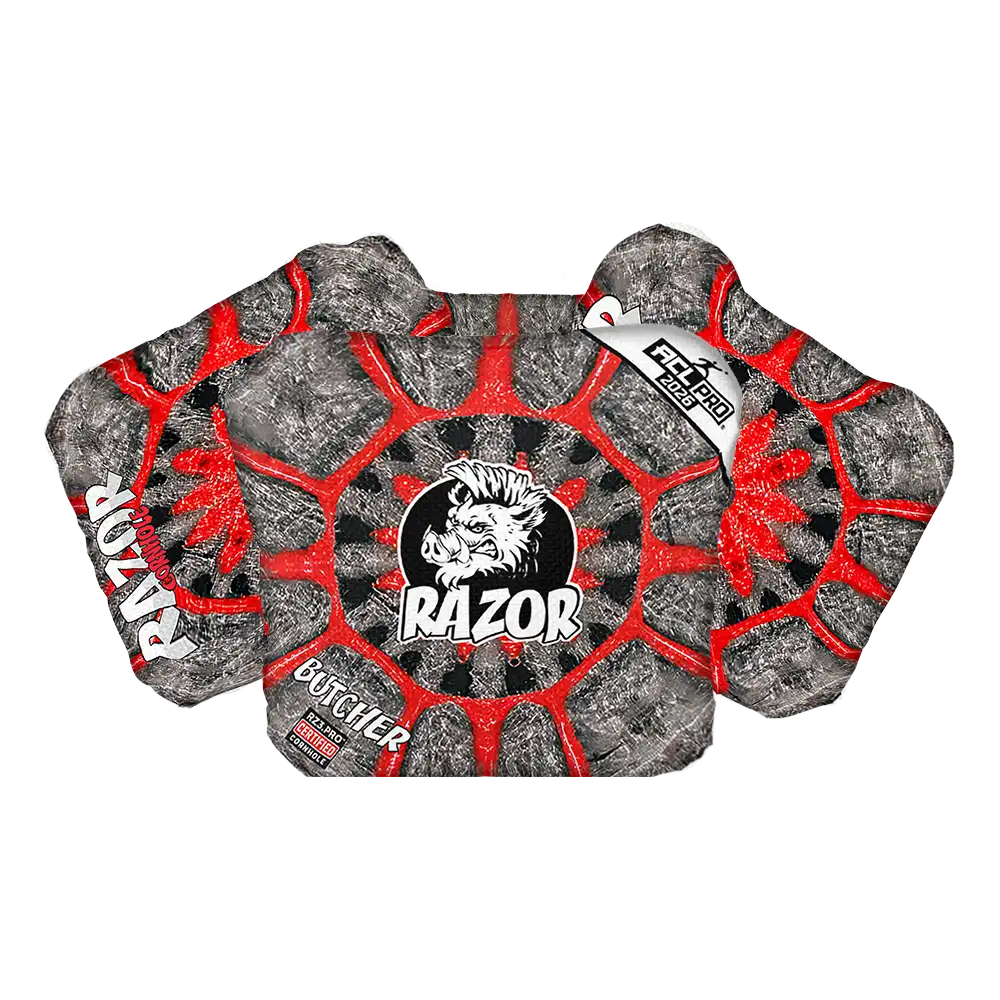 Butcher | Web | ACL PRO Razor Cornhole Bags