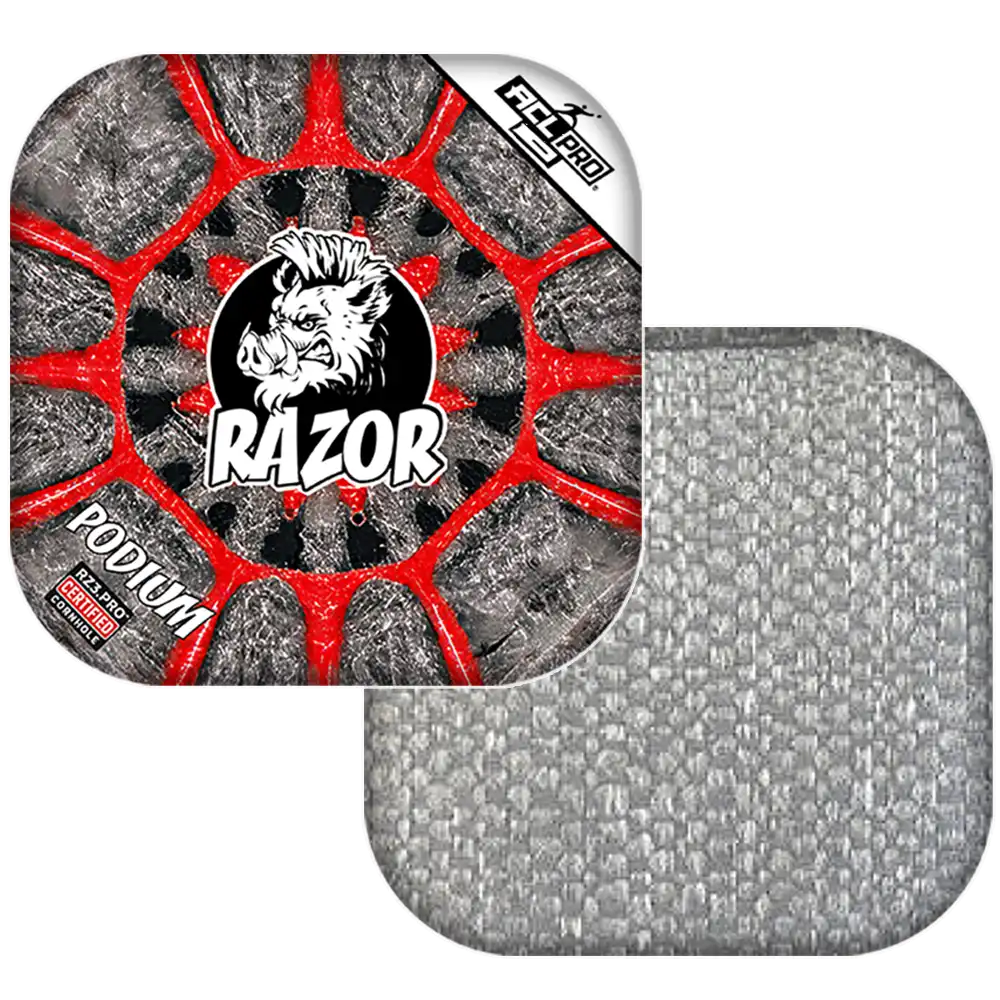 Podium | Yorkie | ACL PRO Razor Cornhole Bags
