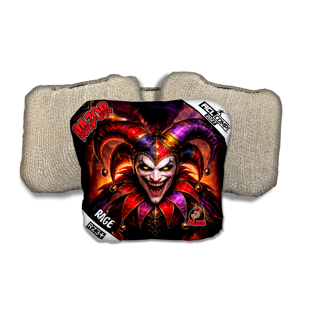 Rage COMP Wildcard Tan Back Cornhole Bags