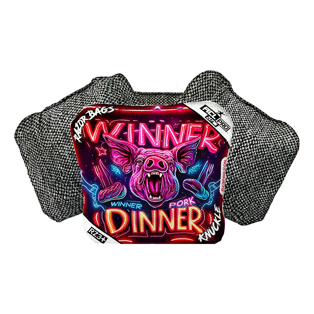 Knuckle | Pork Dinner | ACL PRO Razor Cornhole Bags