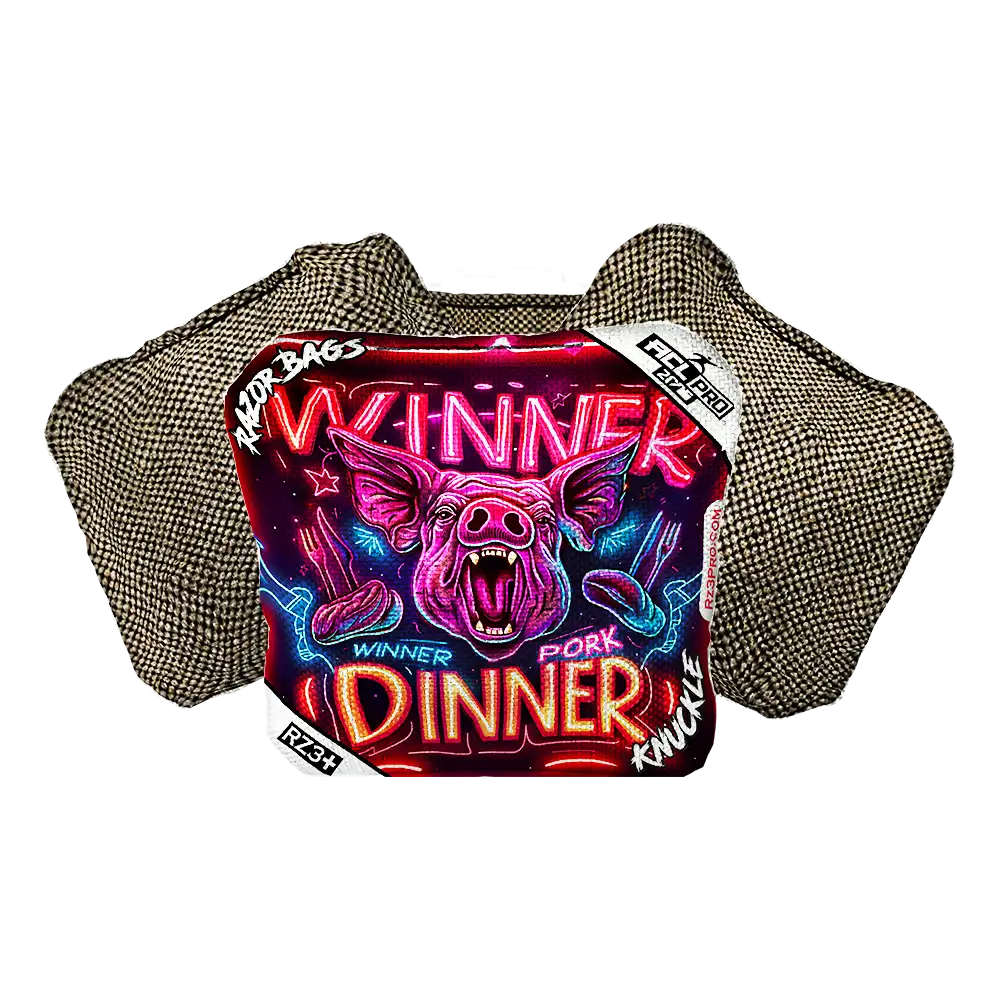 Knuckle | Pork Dinner | ACL PRO Razor Cornhole Bags