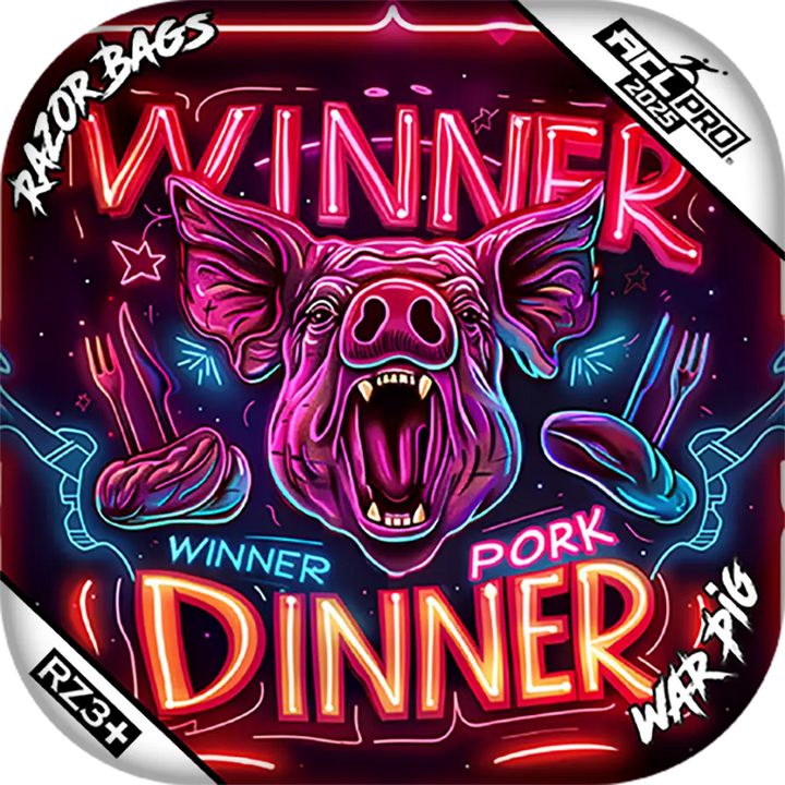 War Pig PRO | Pork Dinner | Razor Cornhole Bags