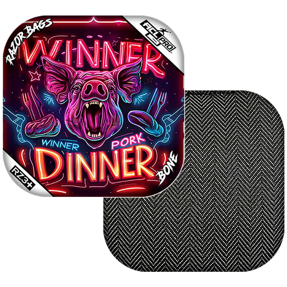 Bone | Pork Dinner | ACL PRO Razor Cornhole Bags