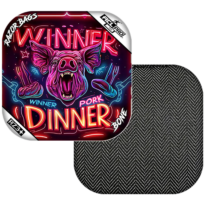 Bone | Pork Dinner | ACL PRO Razor Cornhole Bags