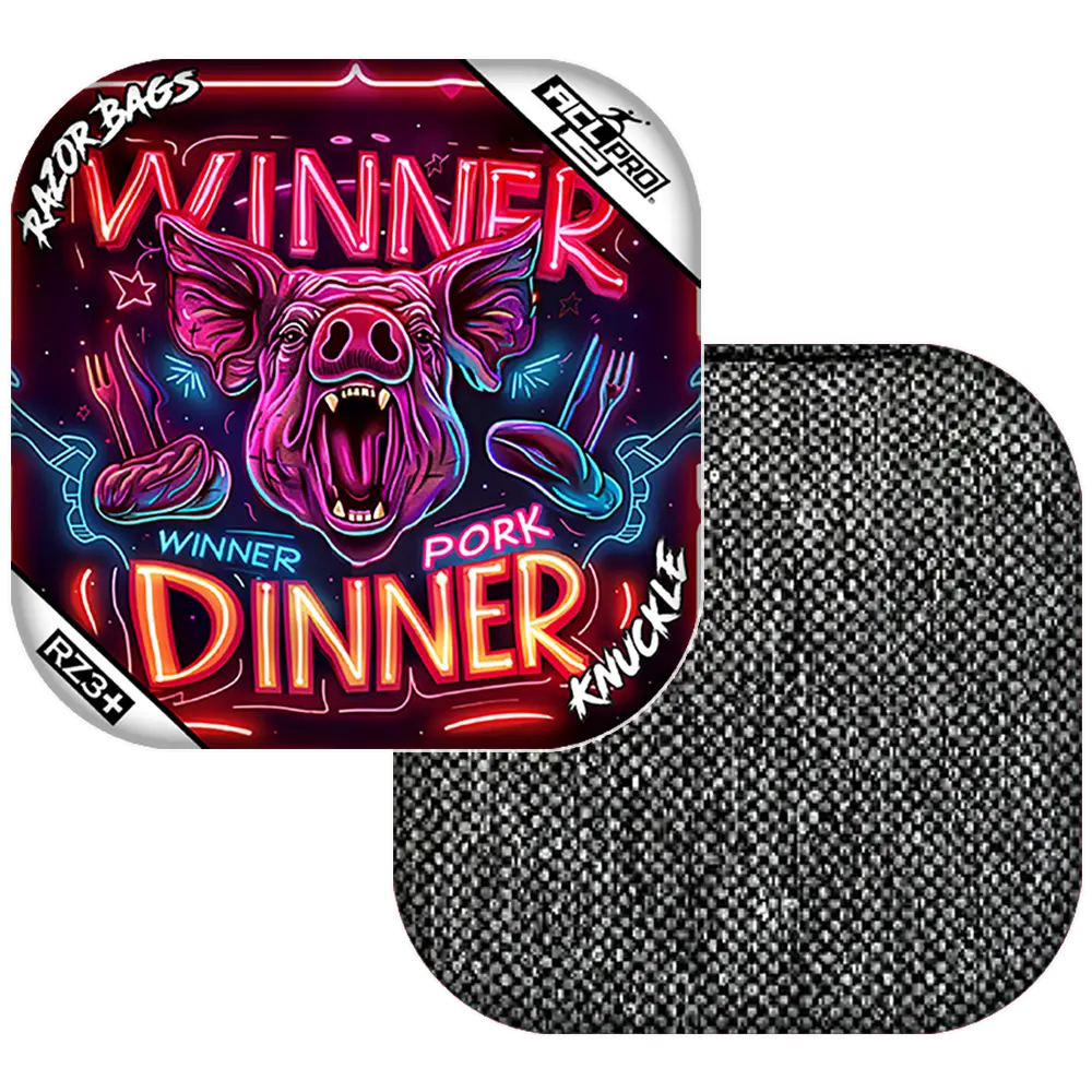 Knuckle | Pork Dinner | ACL PRO Razor Cornhole Bags