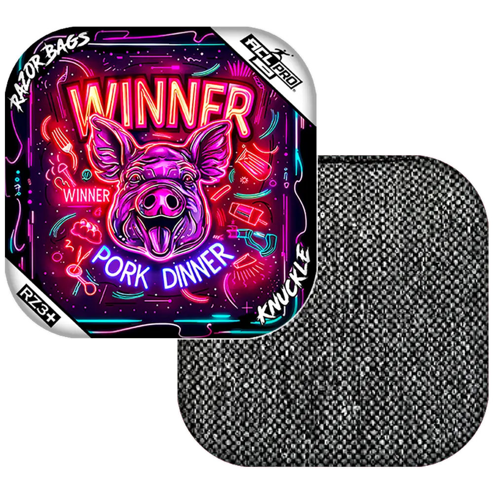 Knuckle | Winner Winner Pork Dinner | ACL PRO Razor Cornhole Bags