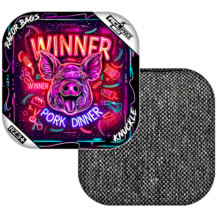 Knuckle | Winner Winner Pork Dinner | ACL PRO Razor Cornhole Bags