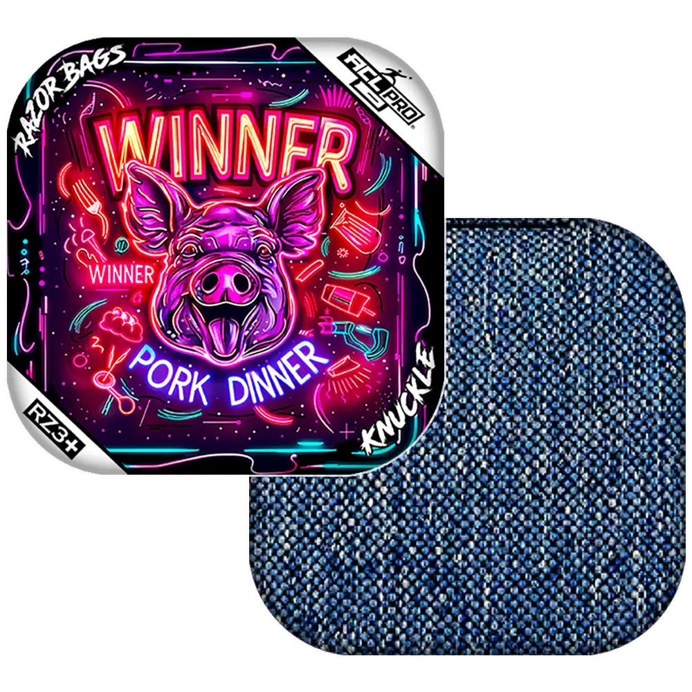 Knuckle | Winner Winner Pork Dinner | ACL PRO Razor Cornhole Bags