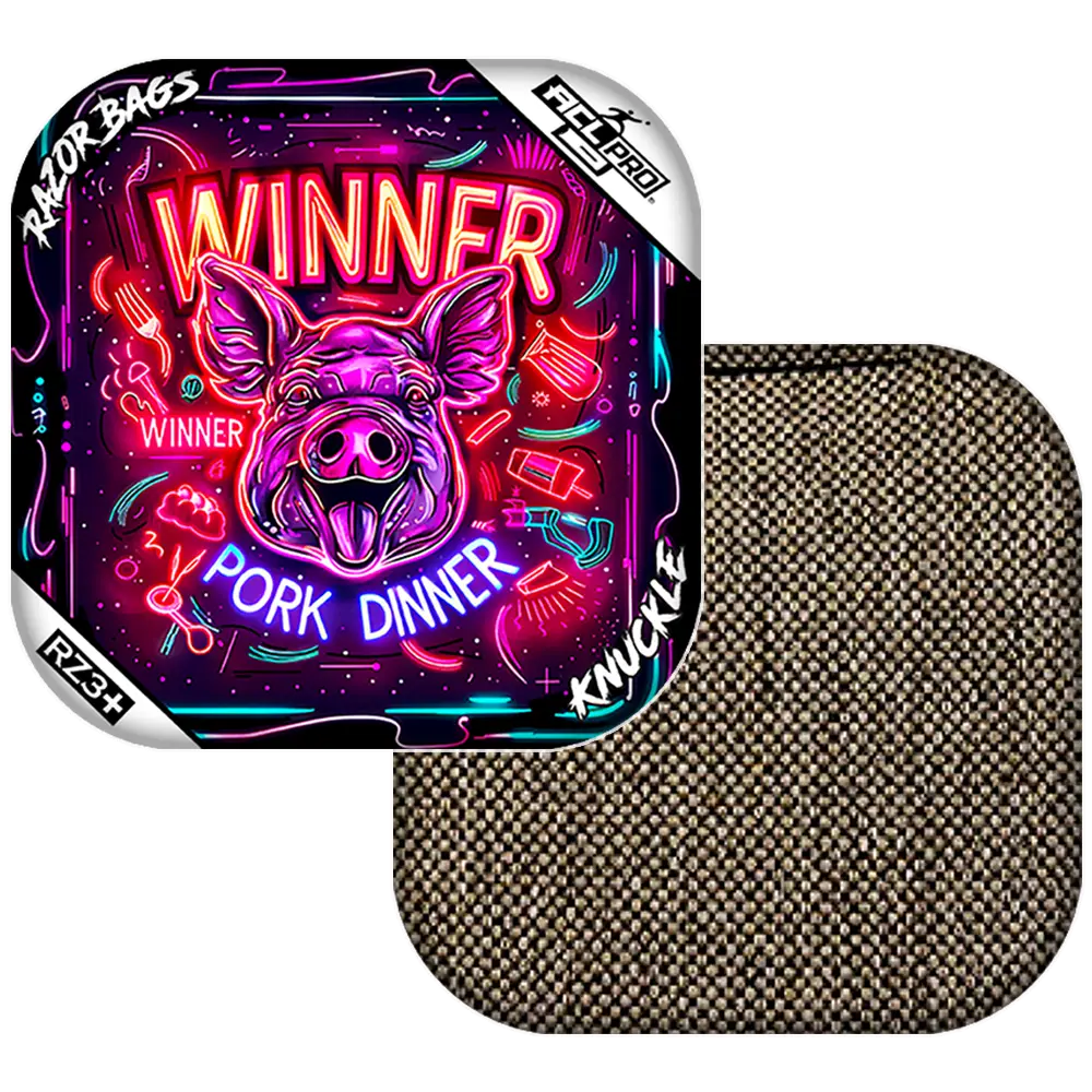 Knuckle | Winner Winner Pork Dinner | ACL PRO Razor Cornhole Bags