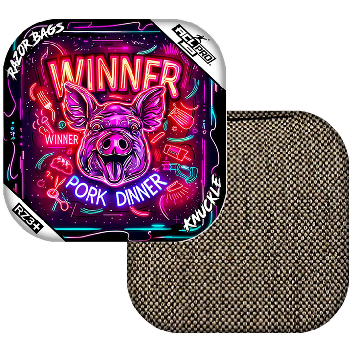 Knuckle | Winner Winner Pork Dinner | ACL PRO Razor Cornhole Bags
