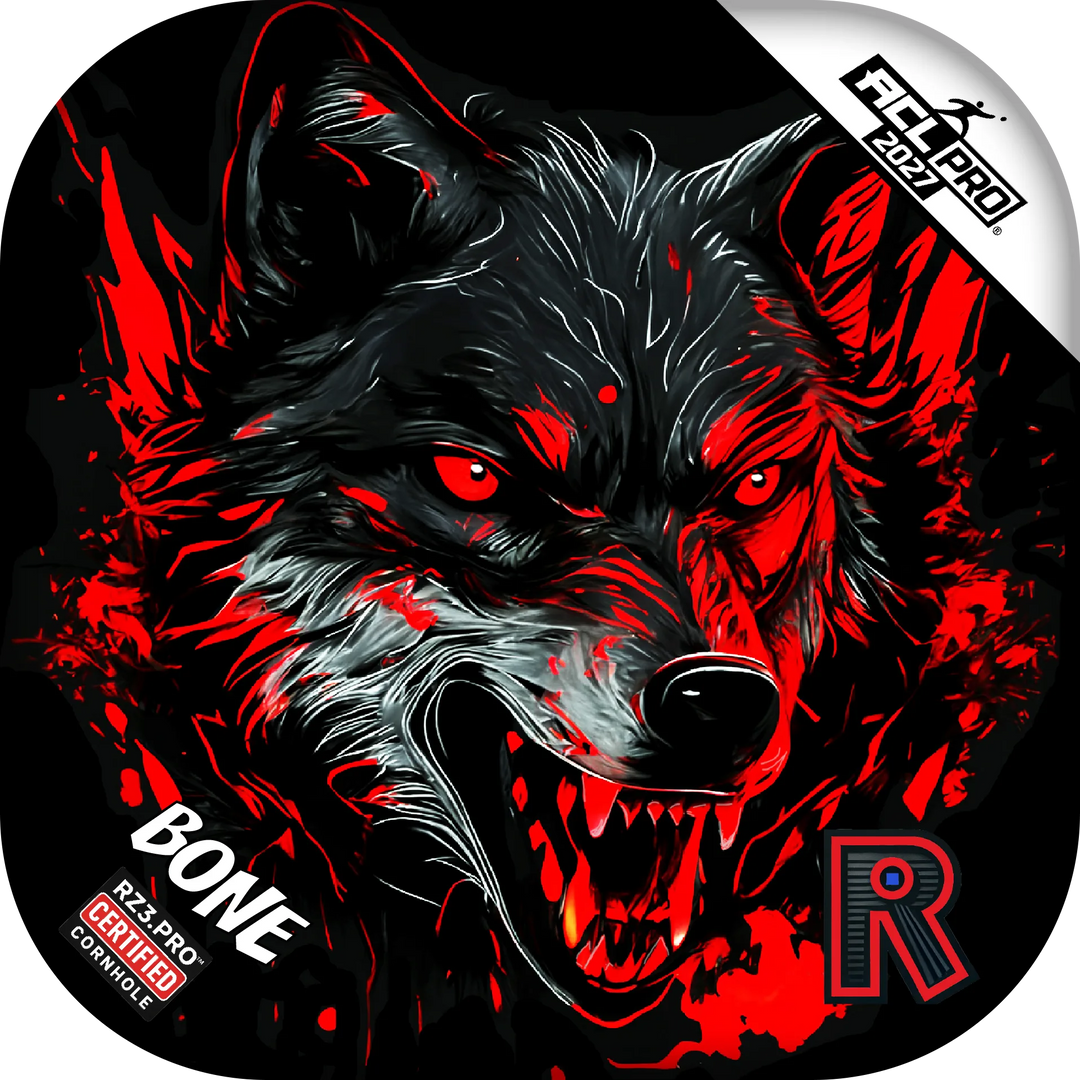 Bone PRO Wolf Black Series Cornhole Bags