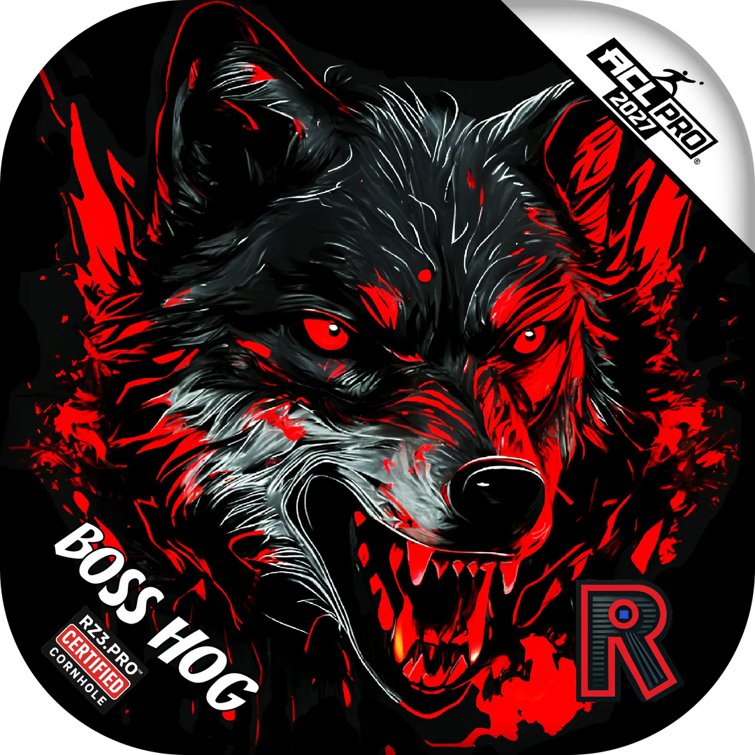 Boss Hog PRO Wolf Black Series Cornhole Bags