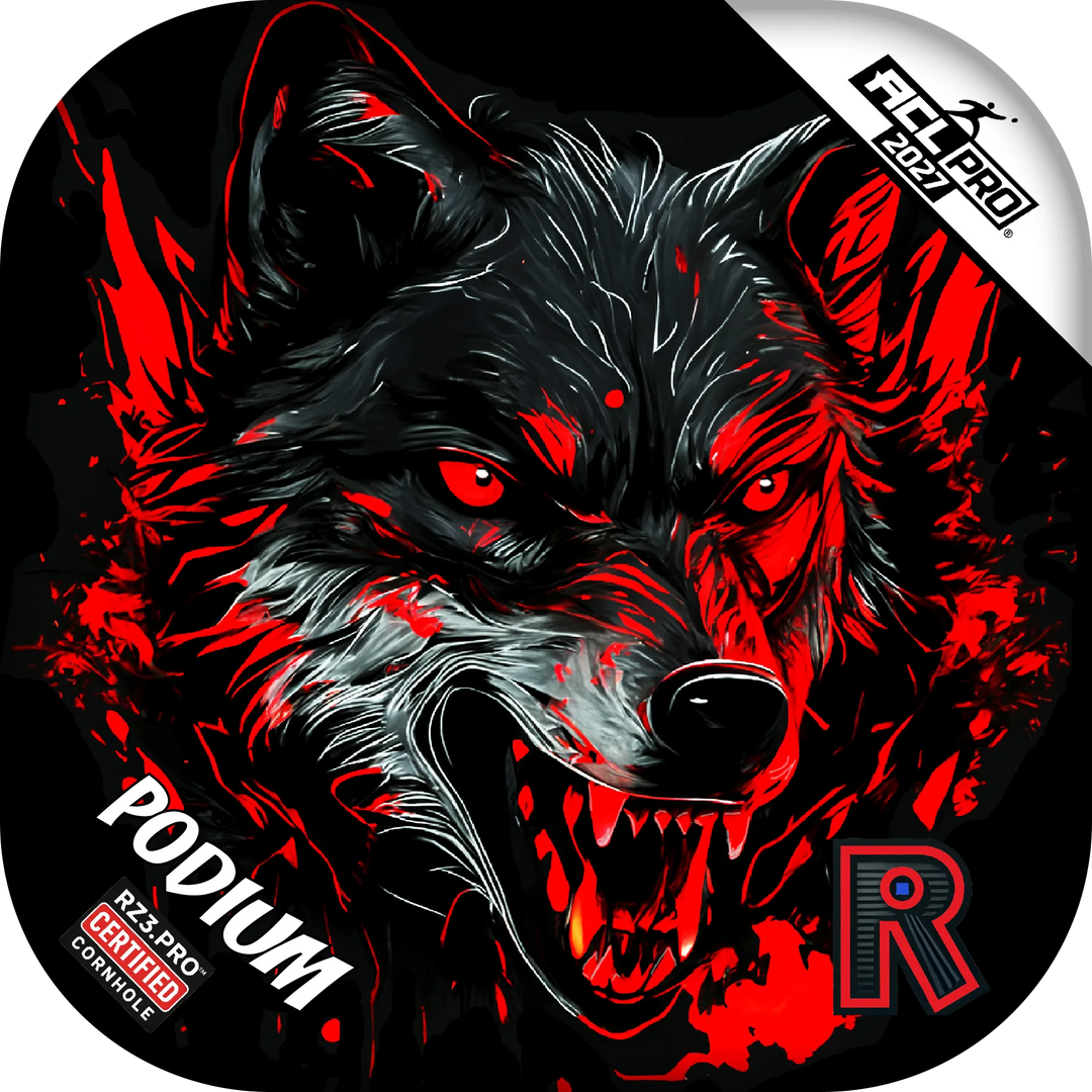 Podium PRO Wolf Black Series Cornhole Bags
