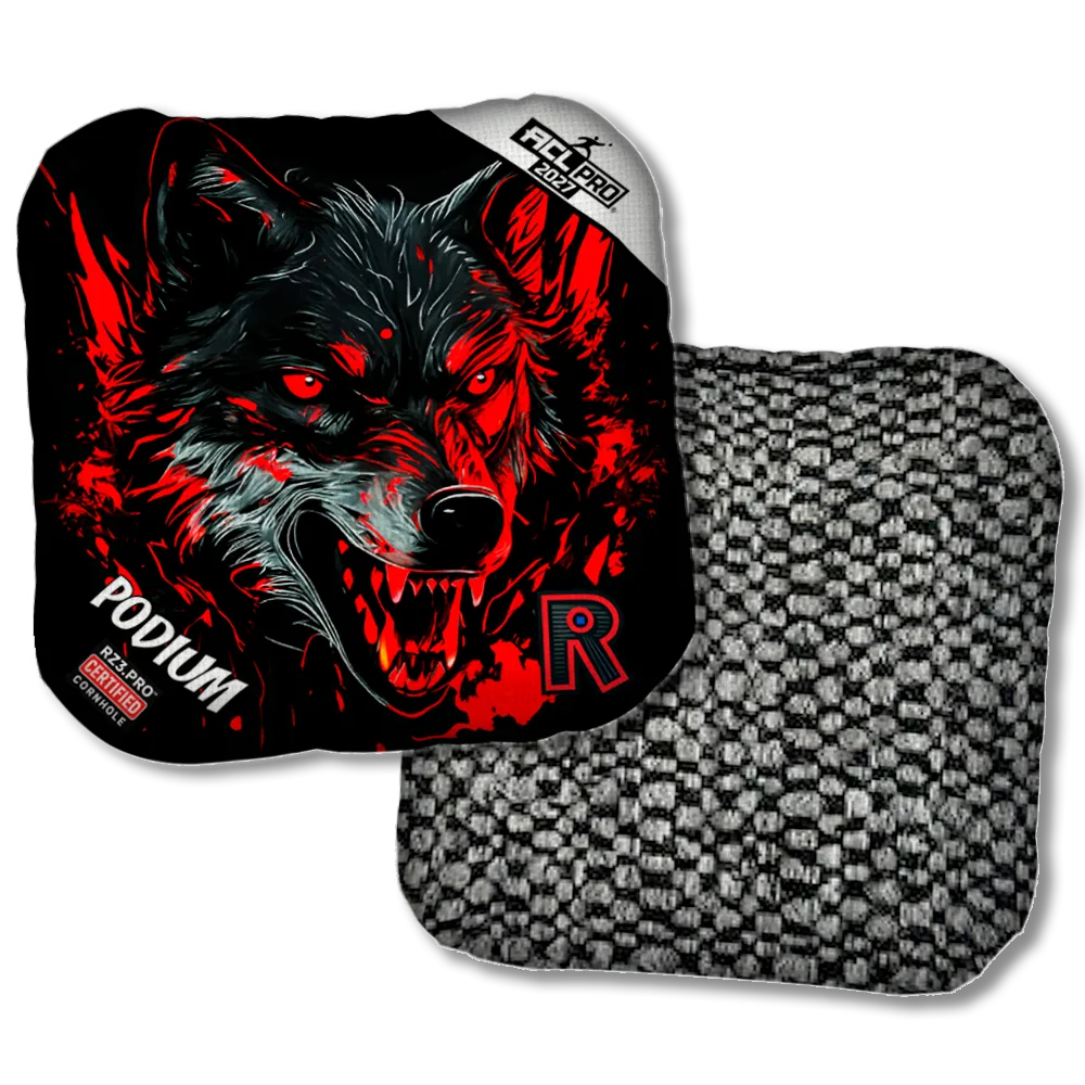 Podium PRO Wolf Black Series Black Back Product View