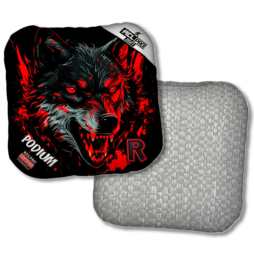 Podium PRO Wolf Black Series Silver Back Product View