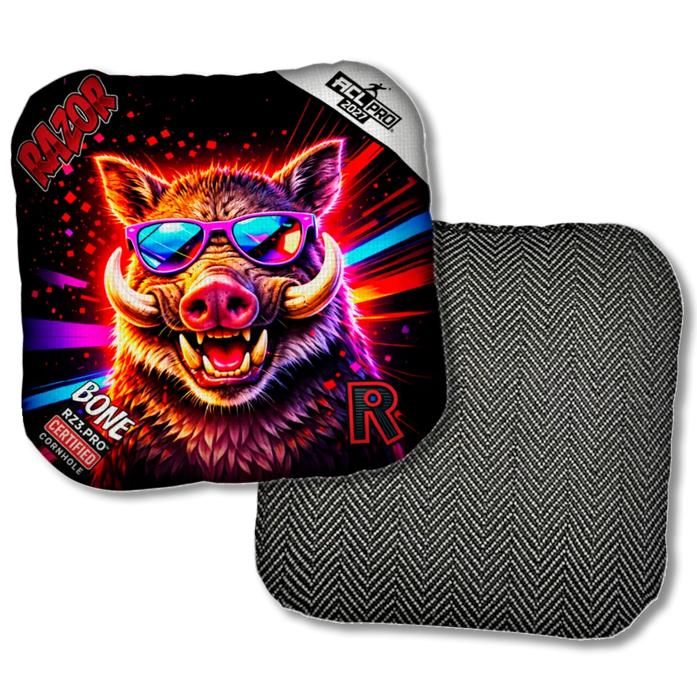 Bone PRO Worthog Party Animals Black Back Product View