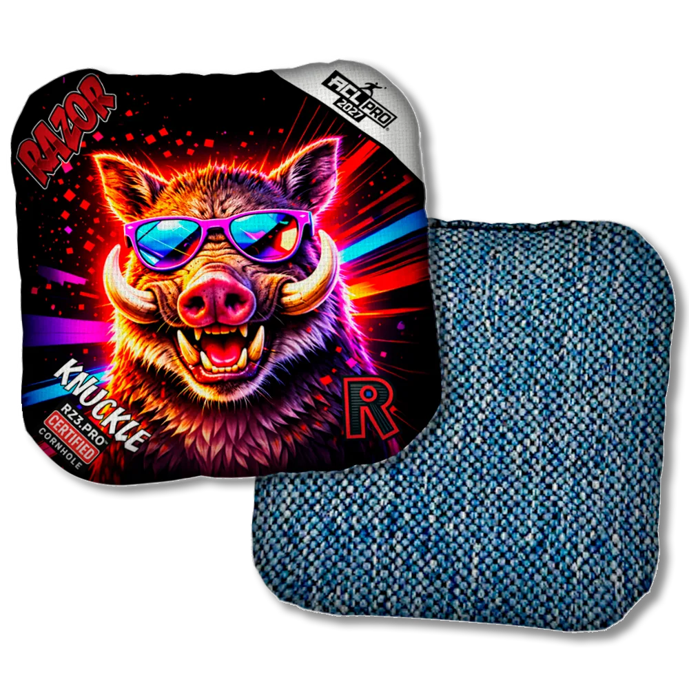 Knuckle PRO Worthog Party Animals Blue Back Product View