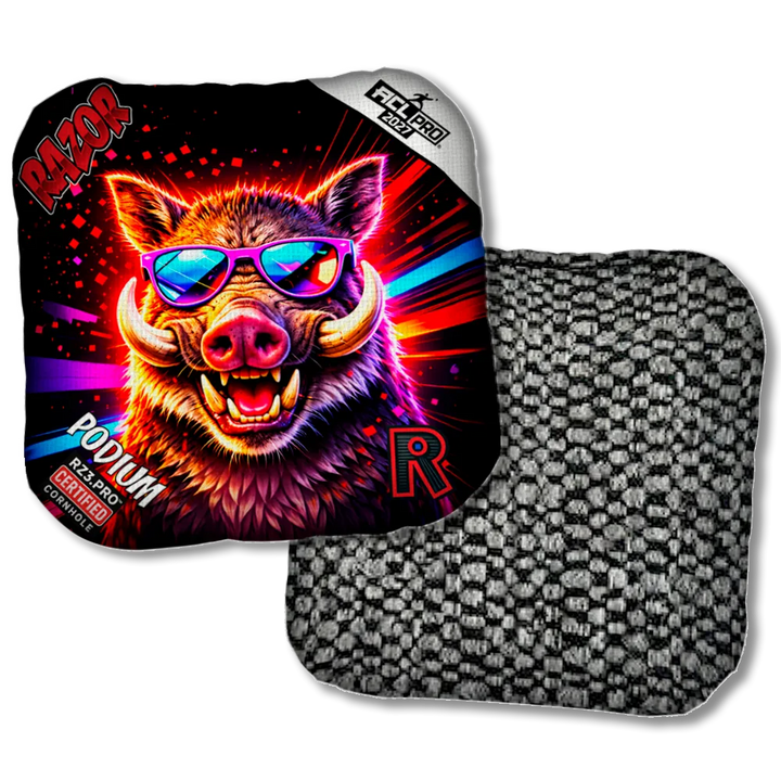 Podium PRO Worthog Party Animals Black Back Product View