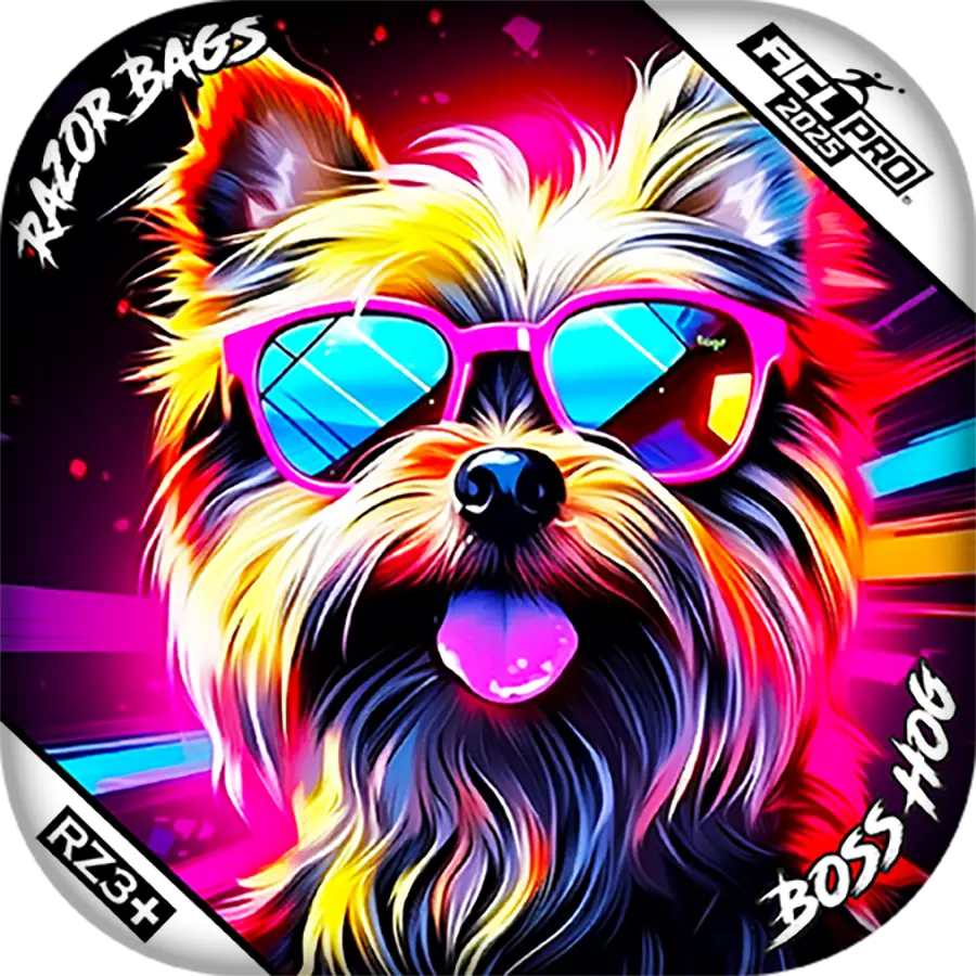 Boss Hog | Yorkie | ACL PRO Cornhole Bags by Razor Bags (Razor Cornhole)