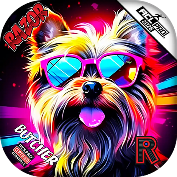 Butcher PRO | Yorkie | ACL PRO Razor Cornhole Bags