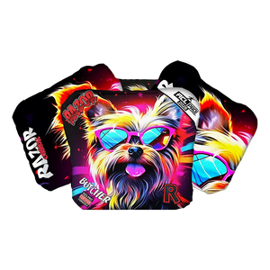 Butcher | Yorkie | ACL PRO Razor Cornhole Bags
