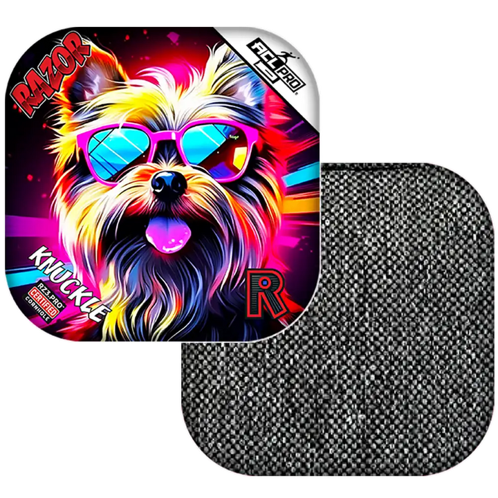 Knuckle | Yorkie | ACL PRO Razor Cornhole Bags