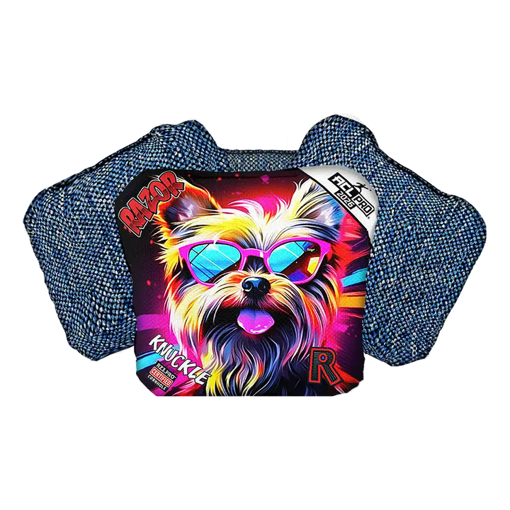 Knuckle | Yorkie | ACL PRO Razor Cornhole Bags