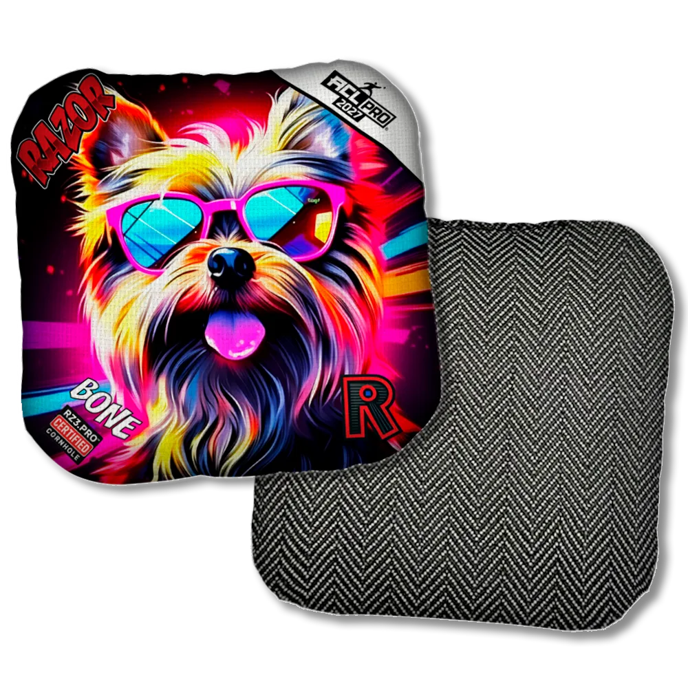 Bone PRO Yorkie Black Back Product View