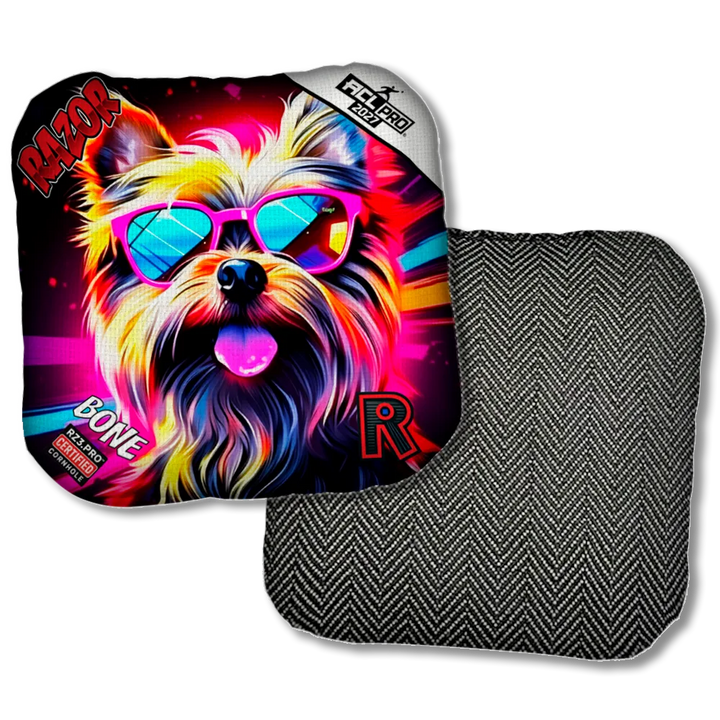 Bone PRO Yorkie Black Back Product View
