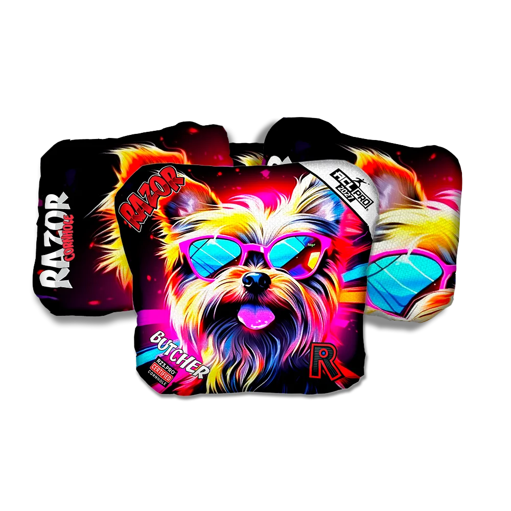 Butcher PRO Yorkie Cornhole Bags
