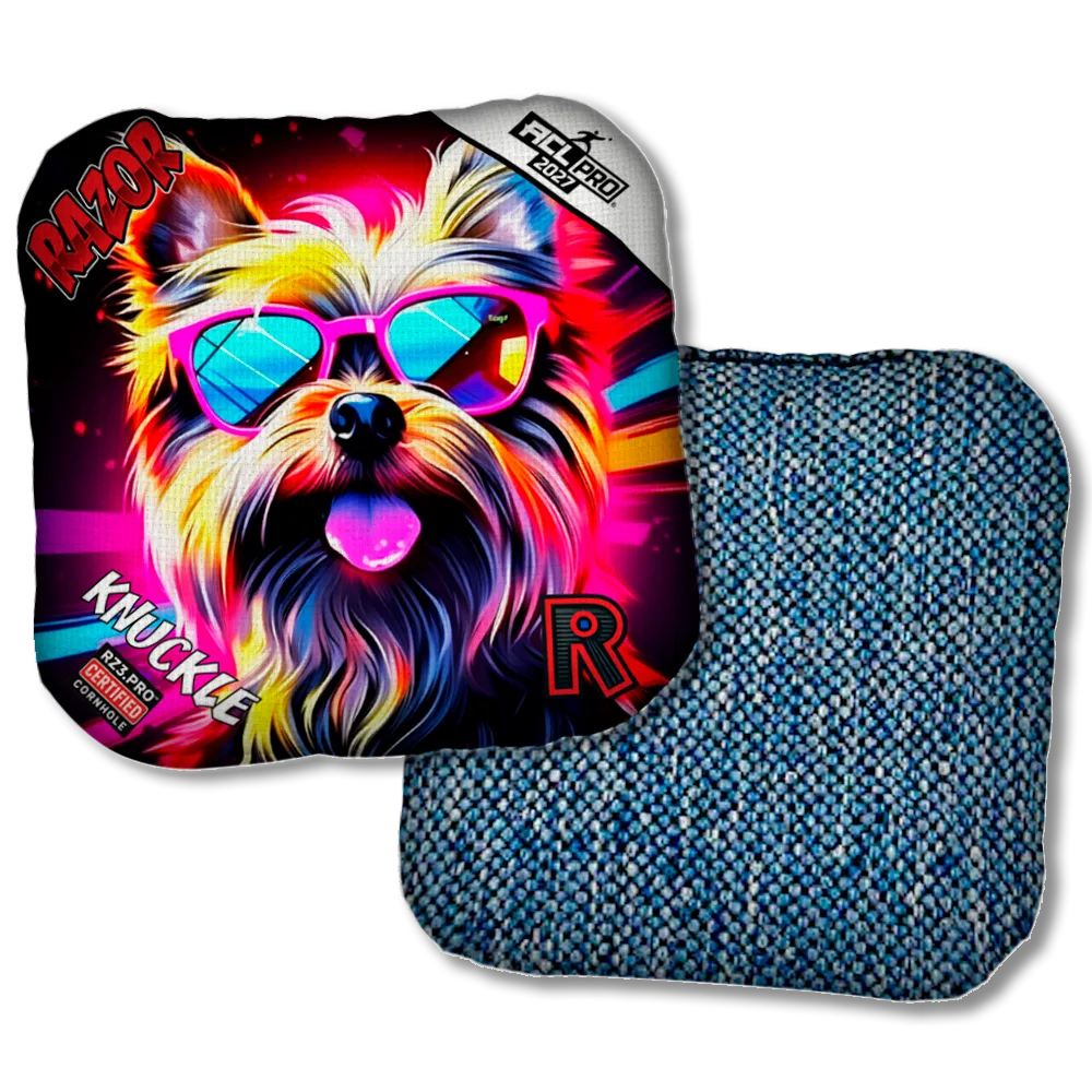 Knuckle PRO Yorkie Blue Back Product View