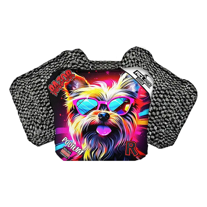 Podium | Yorkie | ACL PRO Razor Cornhole Bags