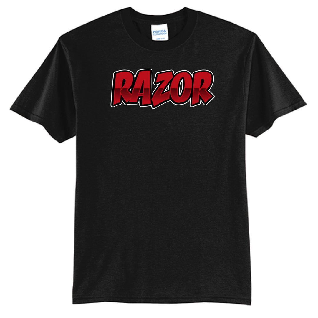 Tall Razor Tall Tee - Razor Logo – Core Blend | Razor Bags