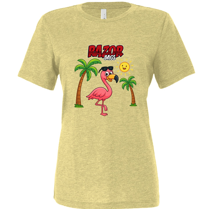 Pale Yellow Triblend - FRONT