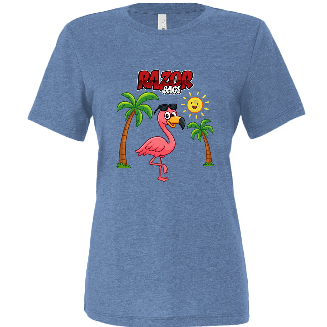 Blue Triblend - FRONT