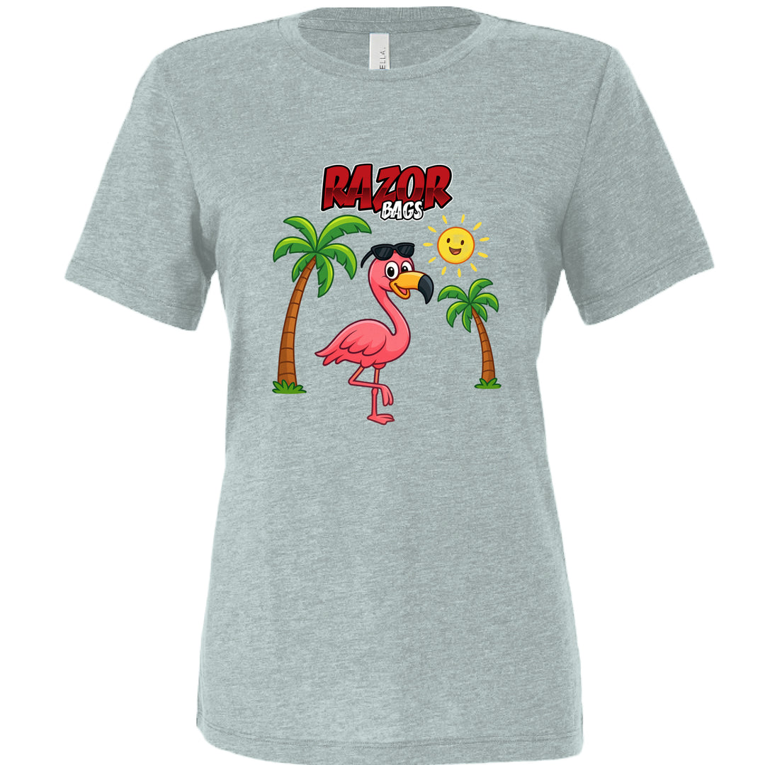 Dusty Blue Triblend - FRONT